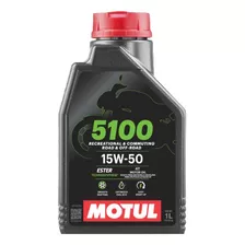 Aceite Moto 4t 5100 15w50 Semi Sintetico Motul 1l