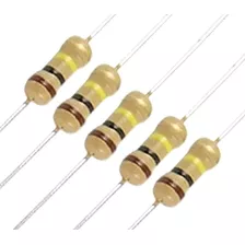 1000 Resistor 100k 1/4w Cr25 (marrom, Preto, Amarelo E Ouro)