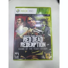 Red Dead Redemption Goty Xbox 360 Xbox One Midia Fisica Mapa