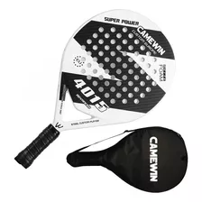 Paleta Padel Carbono Raqueta Profesional + Funda - El Rey