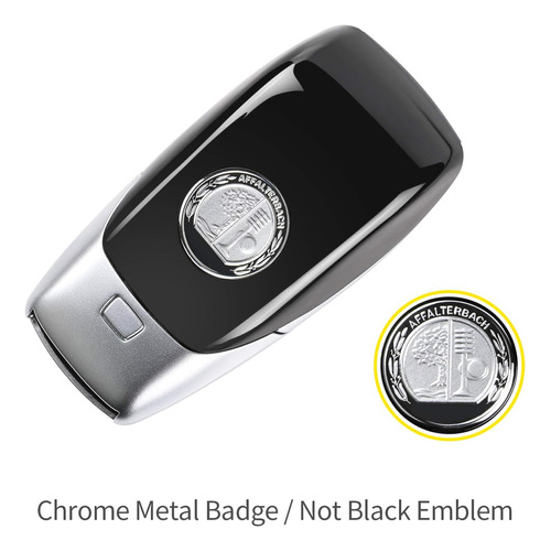Hikig Emblema De Metal Smart Key Cover Logo Badge Para Merce Foto 3