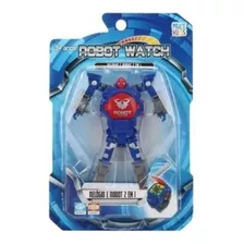 Robot Watch 2 Em 1 Multikids Relógio E Robô Br1906