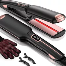 Plancha De Cabello Infrarrojos Profesional Alaciadora C/ Lcd