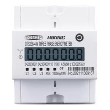 Medidor Consumo De Energia Trifásico Multifunção 220+220=380 220v Entre Fase E Neutro E 380v Entre Fases