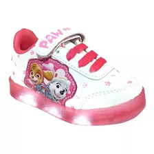 Tenis Niña Paw Patrol Luces Led 12 Al 21