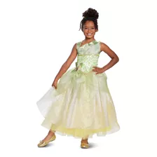 Disfraz Talla Small Para Niñas Vestido De Princesa Tiana