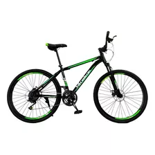 Bicicleta Grip Mountain Bike Negro