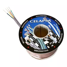 Cable Telefónico Redondo 4x22awg Celapsa