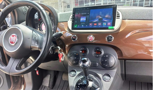 Radio Android Fiat 500 Carplay (blanco O Negro) Foto 4