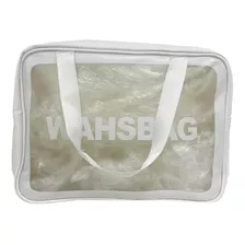 Necessaire De Mão Bolsa Transparente Sintético Cores