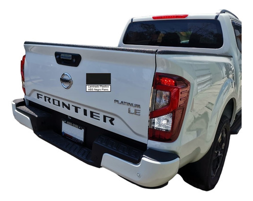 Letras Logotipo Nissan Frontier  2021 - 2023 Tapa Batea Foto 4