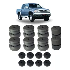 Kit Calços Da Cabine + Caçamba Hilux Até 2004 De Pneu