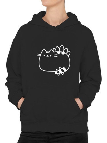 Poleron Estampado Con Diseño Gatito Cute Poleron Estampado Con Diseño Gatito Cute