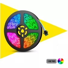 Kit 3 Fita Led Rgb 5050 5m Prova D'água S/ Fonte E Controle Tensão De Operação 12v 110v/220v