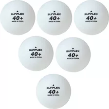 Sunflex One Star Balls - Juego De 6 Pelotas De Ping Pong (p.