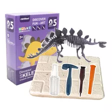 Kit De Excavación Juego Didáctico Paleontólogo Dinosaurio