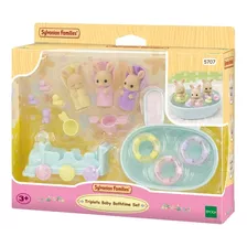 Sylvanian Families Hora Do Banho Dos Trigemeos Epoch - 5707