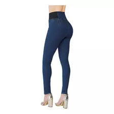 Jeggings Pantalon Jogger Para Mujer Mezclilla Devendi Denim