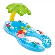 Flotador Inflable Para Bebe Con Palmera Intex