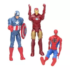 Muñecos De Superheroes Avengers Spiderman 