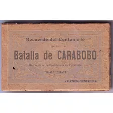 Antiguas Postales Centenario Batalla De Carabobo 1821-1921