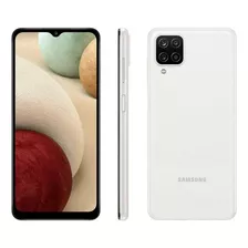 Samsung Galaxy A12 64 Gb Branco 4 Gb Ram Perfeito Estado