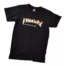 Thrasher - Burning Logo Tee | Playera Skate Outlet !