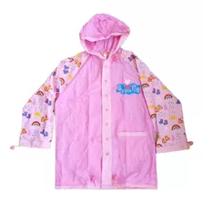 Piloto Infantil De La Lluvia Peppa Pig Impermeable Niños