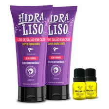 Hidraliso Kit Com 2 Und Alisante De Chuveiro Sem Formol