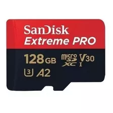 Cartão De Memória Sandisk Sdsqxcy128ggn6ma Extreme Pro 128gb