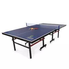 Mesa Ping Pong Breezee Fácil Armado Interior Exterior Plegab