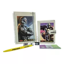 Set Escolar Star Wars The Mandalorian Original Regalo