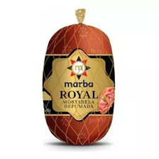 Mortadela Defumada Royal Marba 4kg Kit C/2