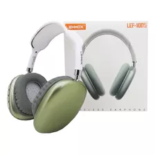 Fone De Ouvido Bluetooth Sem Fio Headphone Wireless Lehmox Cor Verde