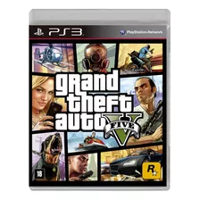 Grand Theft Auto V Gta 5 Ps3 Midia Fisica Original Sony Play