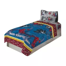 Jogo Cama Infantil Solteiro Lepper Spider Man