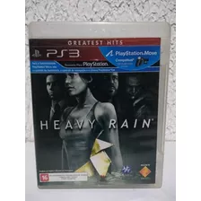 Jogo Heavy Rain Ps3 Midia Fisica Standard Completo R$45