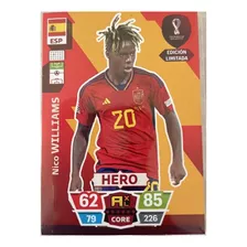 Card Adrenalyn Xl Nico Williams Limited Edition Copa 2022