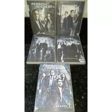 Dvd Box - Person Of Interest As 5 Temporadas