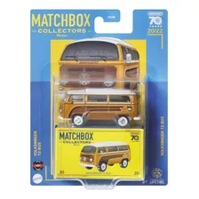 Carro Matchbox Collectors Volkswagen T2 Bus Caramelo Hlj73