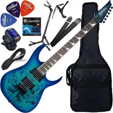 Kit Guitarra Ibanez Gio Grgr-221 Pa Hh Aqua Burst Aqb Gx02