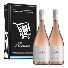 Vino Pinot Noir Luigi Bosca Rose Bodega Bodega Luigi Bosca Familia Arizu 750 ml Pack X 2 u En Estuche De Cartón