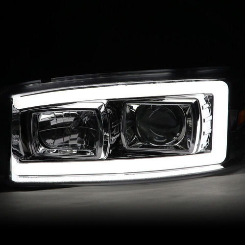 Par Faro Led Gmc Sierra 3500 Classic Slt 2007 6.0l Foto 4