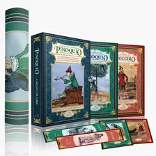 Box Livro Pinóquio As Aventuras De Pinóquio + Brindes