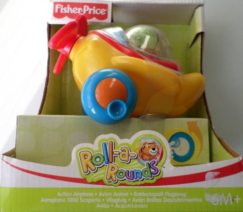 Avión Bolitas Descubrimientos Para Bebés Roll-a-rounds 