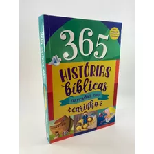 Livro 365 Historias Bíblicas Infantil Ilustrada Devocional Diário Narradas Com Carinho Com Qr Cod Para Crianças Meninos Ou Meninas