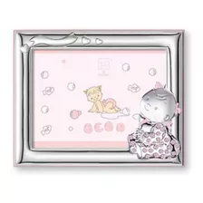 Silver Touch Usa Sterling Silver Picture Frame Baby Girl 4 X