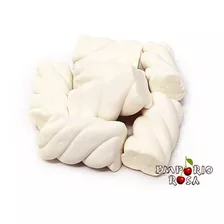 Fini Marshmallow Torcido Branco Granel 1kg | Empório Rosa