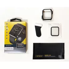 Vidrio Templado Premium Set Completo Apple Watch 38 40 42 44