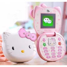 Celular Hello Kitty Telefone Verdadeiro K688 Ligações Foto